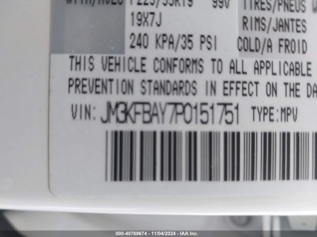 JM3KFBAY7P0151751 Mazda Cx-5 2.5 Turbo