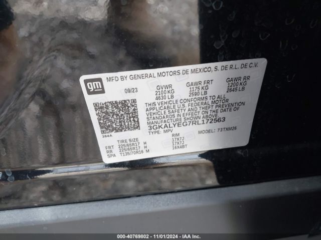 3GKALYEG7RL172563 GMC Terrain Awd At4
