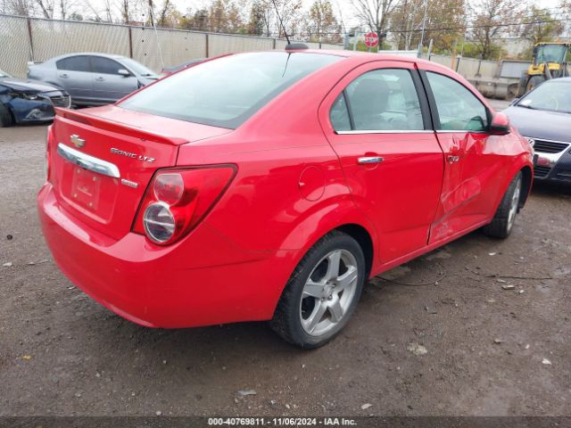 1G1JE5SB0F4110736 Chevrolet Sonic Ltz Auto