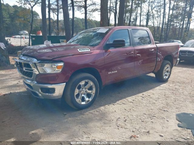 1C6SRFFT5NN352706 RAM 1500 Big Horn  4x4 5'7 Box