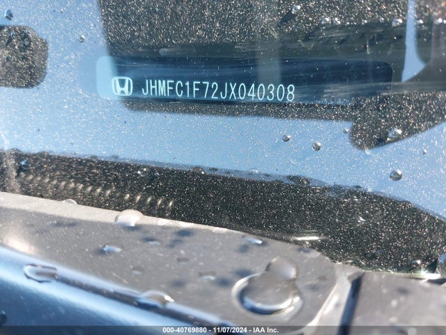 Honda Civic Ex-l 2018 JHMFC1F72JX040308 Image 9