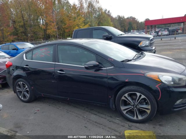 KNAFX4A87E5123092 KIA FORTE EX