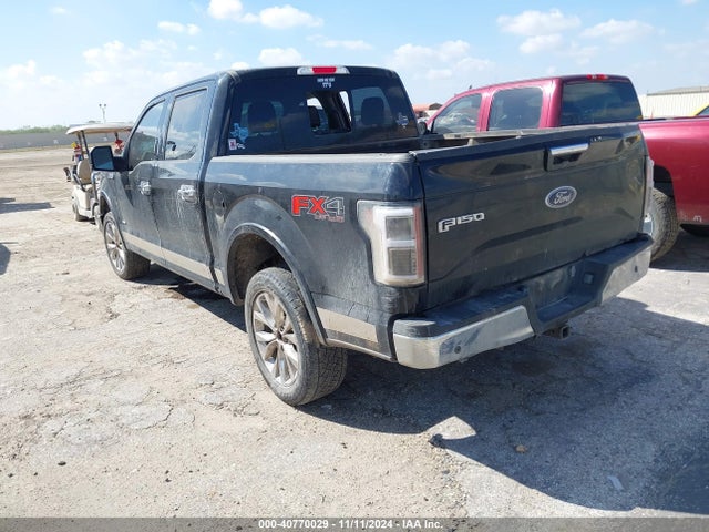 Ford F-150 Lariat 2016 1FTEW1EG0GKD09921 Image 3