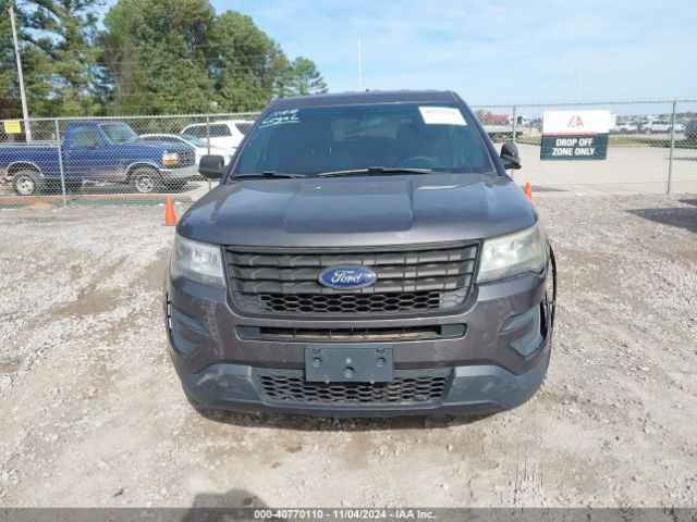 1FM5K8AR9HGB15707 Ford Utility Police Interceptor
