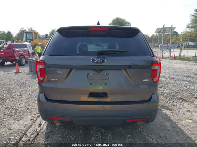 1FM5K8AR9HGB15707 Ford Utility Police Interceptor