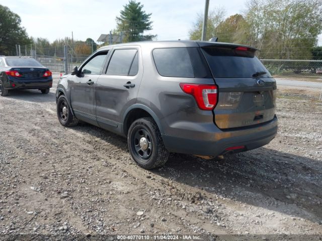 1FM5K8AR9HGB15707 Ford Utility Police Interceptor