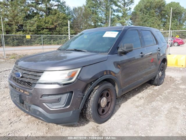 1FM5K8AR9HGB15707 Ford Utility Police Interceptor