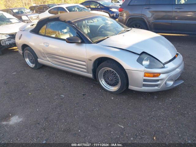2001 MITSUBISHI ECLIPSE SPYDER 4A3AE85H21E182336 Photo 0