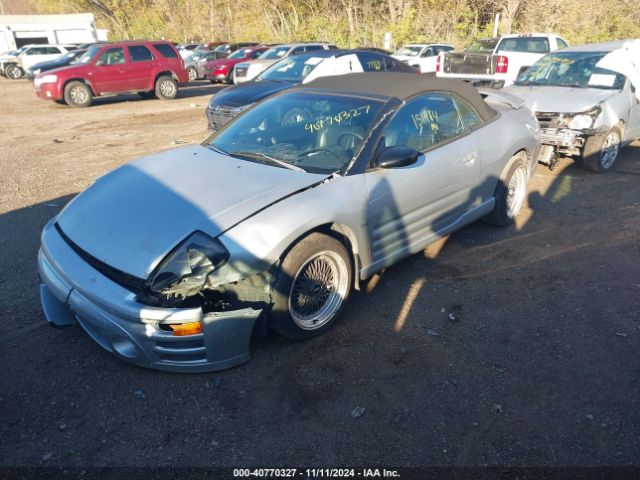 2001 MITSUBISHI ECLIPSE SPYDER 4A3AE85H21E182336 Photo 1