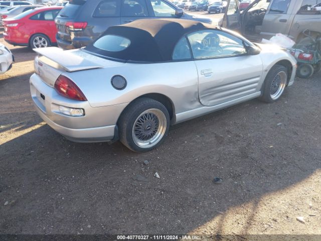 2001 MITSUBISHI ECLIPSE SPYDER 4A3AE85H21E182336 Photo 3
