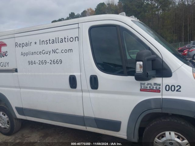 3C6TRVAGXJE155795 RAM Promaster 1500 Low Roof 136 Wb