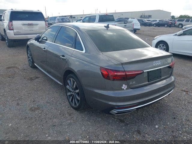 WAUABAF44MA075263 Audi A4 Premium 40 Tfsi Quattro S Tronic