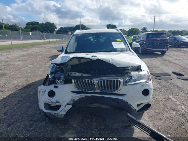 5UXWZ7C51F0M83313 BMW X3 Sdrive28i