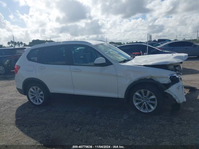 5UXWZ7C51F0M83313 BMW X3 Sdrive28i