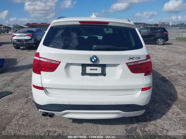 5UXWZ7C51F0M83313 BMW X3 Sdrive28i