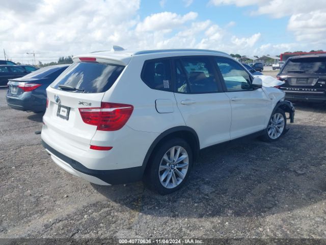 5UXWZ7C51F0M83313 BMW X3 Sdrive28i