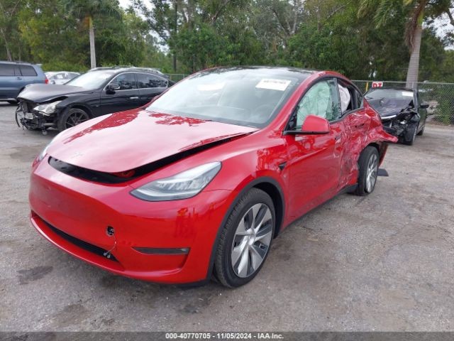 2021 TESLA MODEL Y 5YJYGDEEXMF145788 Photo 1
