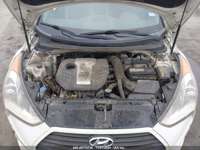 Hyundai Veloster Turbo W/black 2014 KMHTC6AEXEU201904 Image 10