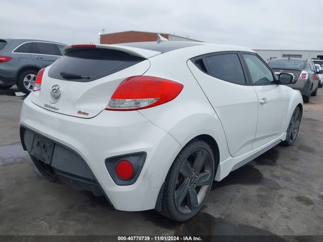 Hyundai Veloster Turbo W/black 2014 KMHTC6AEXEU201904 Image 4