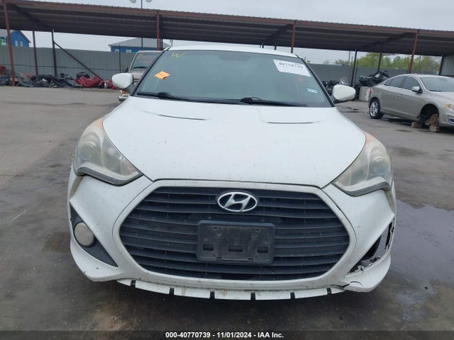 Hyundai Veloster Turbo W/black 2014 KMHTC6AEXEU201904 Image 6