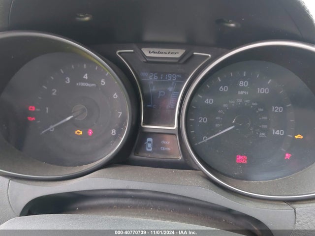Hyundai Veloster Turbo W/black 2014 KMHTC6AEXEU201904 Image 7