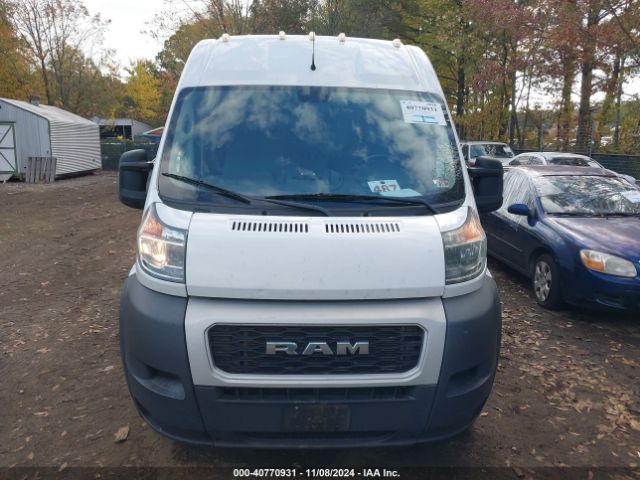 3C6URVJG9LE121211 RAM Promaster 3500 Cargo Van High Roof 159 Wb Ext