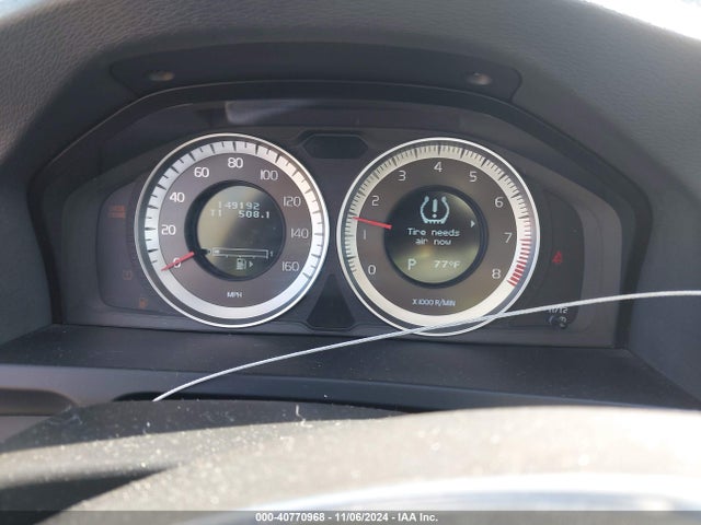 40770968 :رقم المزاد ، YV1612FH3D2171054 vin ، 2013 Volvo S60 T5/t5 Platinum/t5 Premier/t5 Premier Plus مزاد بيع