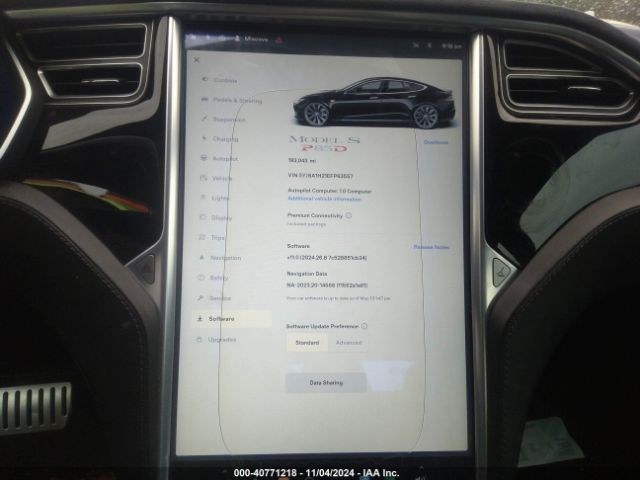 5YJSA1H21EFP63557 Tesla Model S P85d