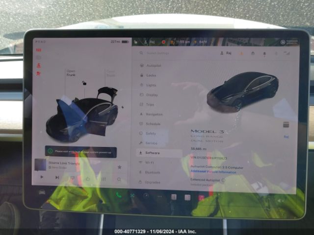 5YJ3E1EB9JF118632 Tesla Model 3 Long Range/performance