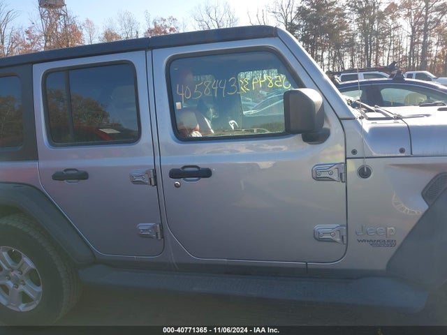 1C4HJXDN7LW156973 Jeep Wrangler Unlimited Sport S 4x4