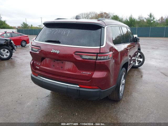 1C4RJKBG0M8137053 Jeep Grand Cherokee L Limited 4x4