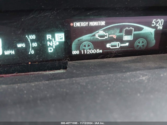 JTDKN3DUXE0391240 Toyota Prius Two