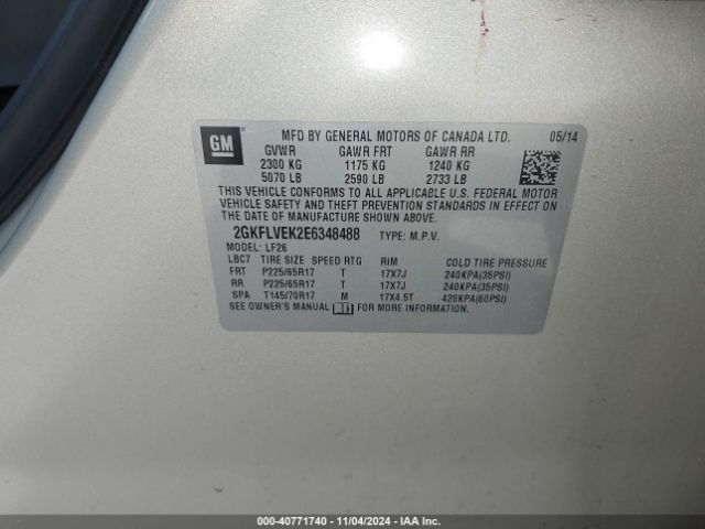 2GKFLVEK2E6348488 GMC Terrain Sle-1
