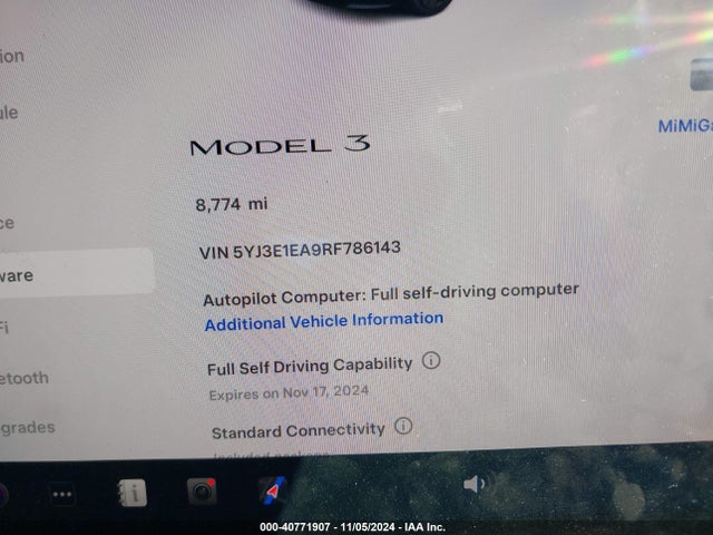 2024 TESLA MODEL 3 5YJ3E1EA9RF786143 Photo 6