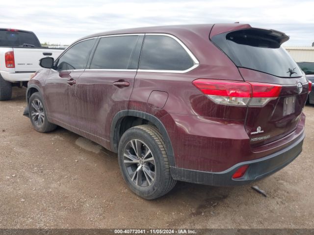5TDZZRFHXJS251623 Toyota Highlander Le Plus