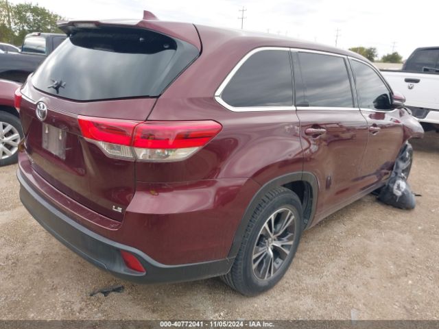 5TDZZRFHXJS251623 Toyota Highlander Le Plus