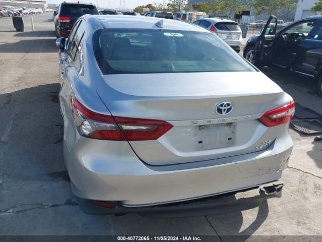 4T1F31AK0MU569898 Toyota Camry Xle Hybrid