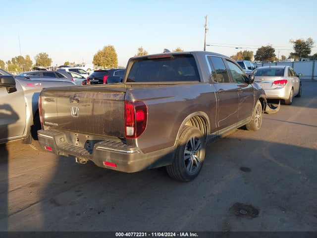Honda Ridgeline Rts 2017 5FPYK2F46HB009521 Image 4