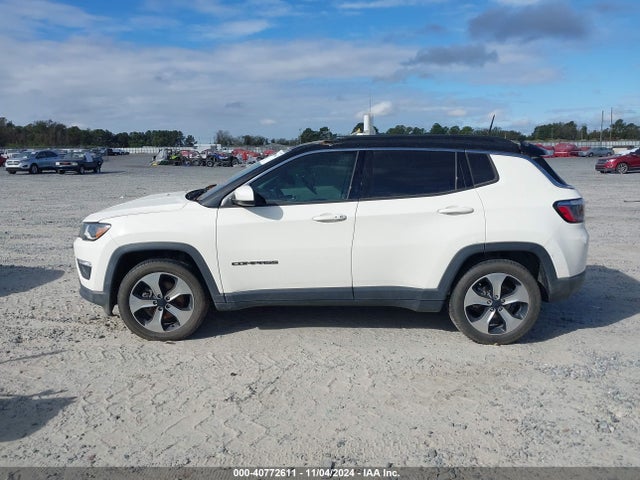 3C4NJCBB6JT228768 Jeep Compass Latitude Fwd