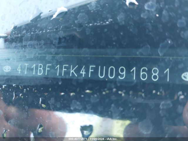 4T1BF1FK4FU091681 Toyota CAMRY SE