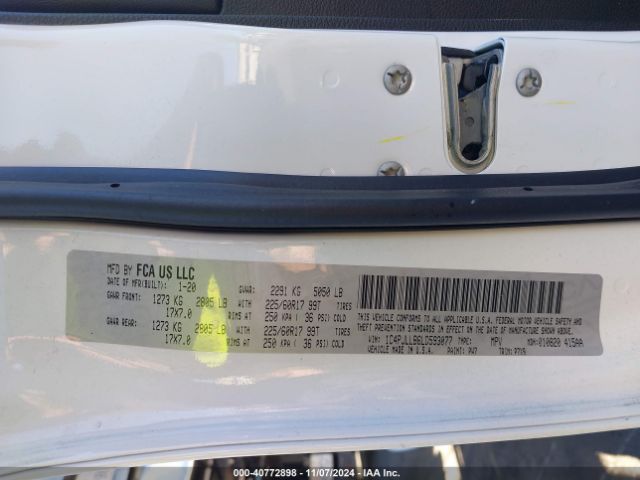 1C4PJLLB6LD593077 Jeep Cherokee Latitude Plus Fwd