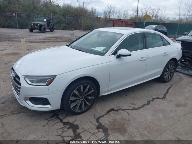 2021 AUDI A4 SEDAN WAUABAF42MA071101 Photo 1