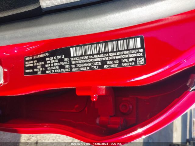 ZASPAKBN9K7C57322 Alfa Romeo Stelvio Ti Lusso Awd