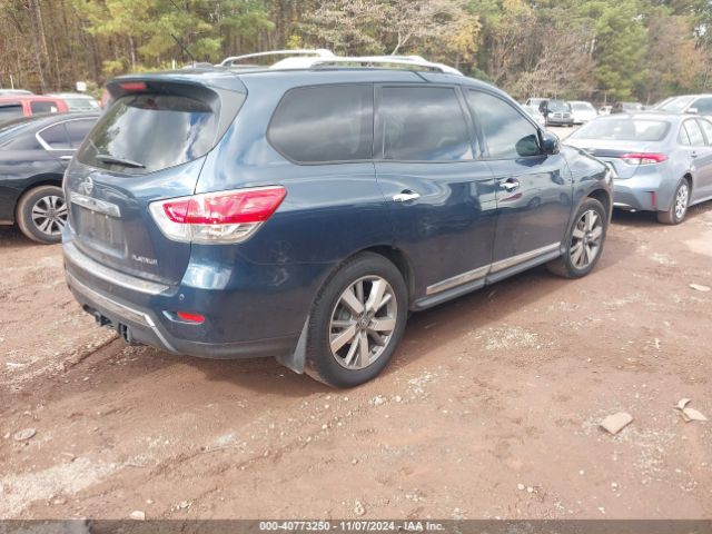 5N1AR2MN7EC663174 Nissan Pathfinder Platinum/s/sl/sv