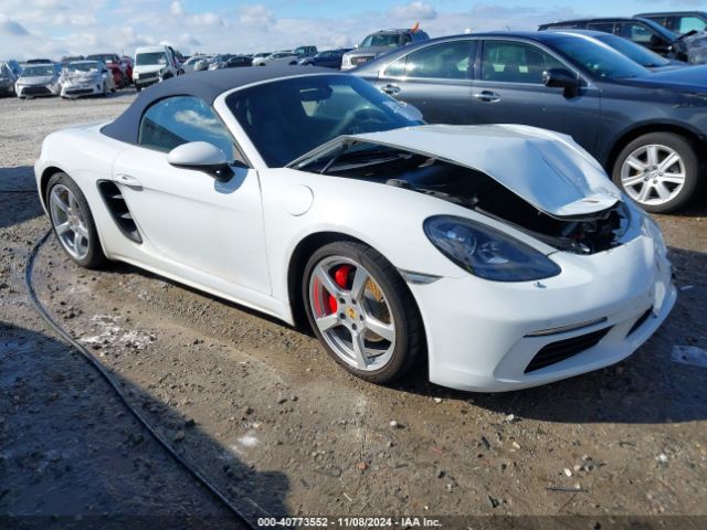 2017 PORSCHE 718 BOXSTER WP0CB2A87HS240623 Photo 0