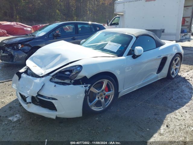 2017 PORSCHE 718 BOXSTER WP0CB2A87HS240623 Photo 1