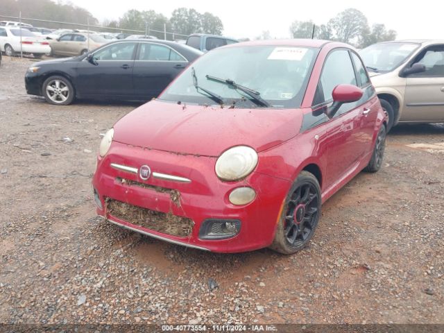 2012 FIAT 500 3C3CFFBRXCT110088 Photo 1