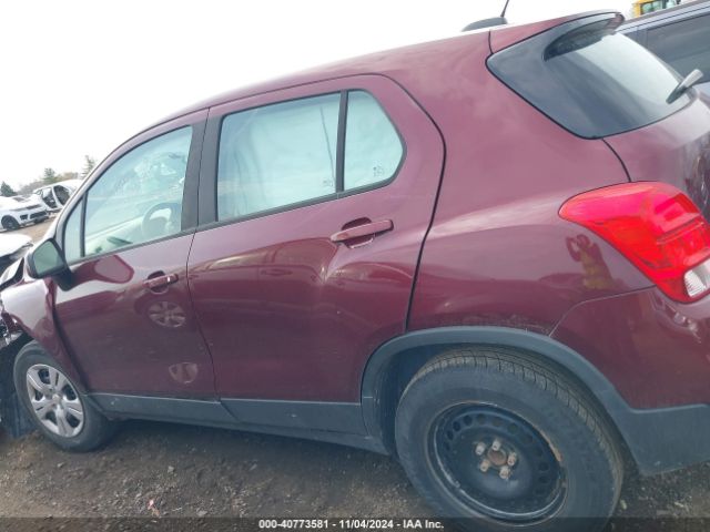 3GNCJKSB2HL254156 Chevrolet TRAX LS