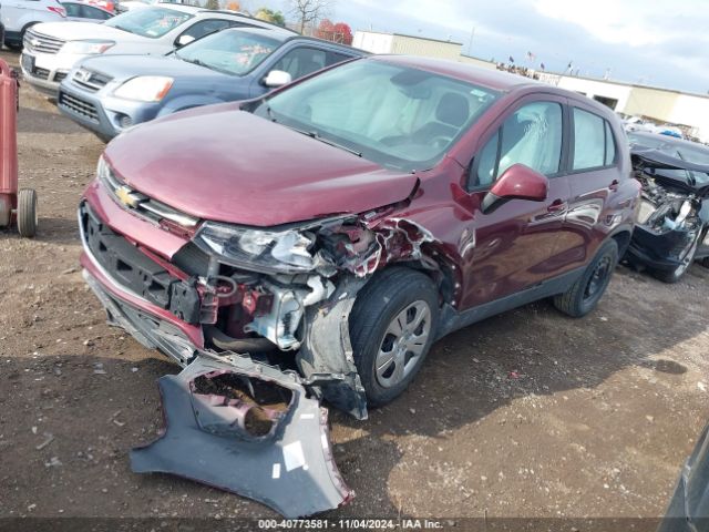 3GNCJKSB2HL254156 Chevrolet TRAX LS
