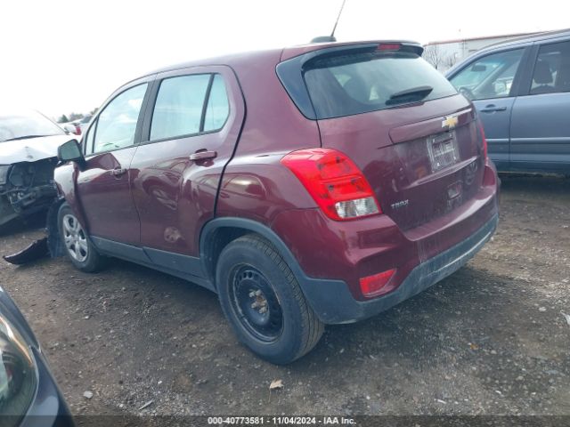 3GNCJKSB2HL254156 Chevrolet TRAX LS